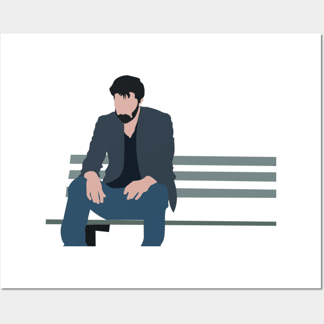 Sad Keanu Wall Art by FutureSpaceDesigns